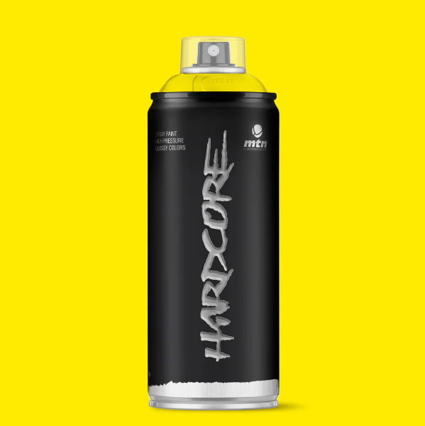 Аерозольна фарба глянцева MTN HC2 RV-1021 400 мл Light Yellow, EX014H1021