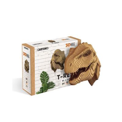 Картонний настінний конструктор "Cartonic 3D Puzzle T-REX"